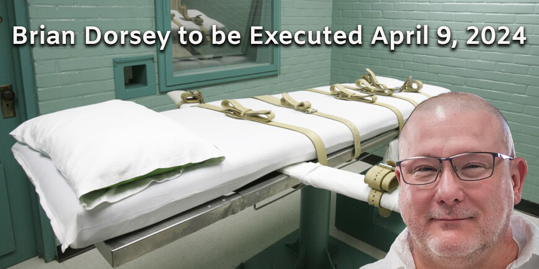 Brian Dorsey to be Executed April 9